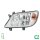 Scheinwerfer-Set li/re W5W HELLA für Mercedes-Benz Sprinter 3-T Chassis (903)