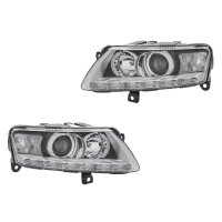 Headlight Set left right 12 V D3S/H7 PY21W Bi-Xenon HELLA...