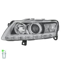 Headlight Set left right 12 V D3S/H7 PY21W Bi-Xenon HELLA for e.g. AUDI A6