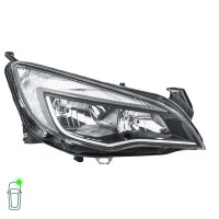Headlight Set 12 V W21/5W H7/H7 FF Halogen HELLA for e.g. OPEL ASTRA