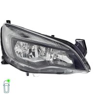 Headlight Set 12 V W21/5W H7/H7 Halogen FF HELLA for e.g. OPEL ASTRA