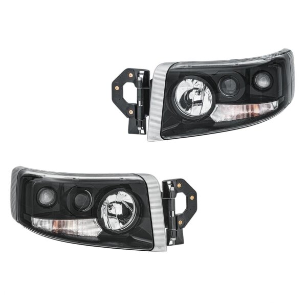 Hauptscheinwerfer-Set 24 V PY21W W5W H7/H1/H3 Halogen DE HELLA für u.a. RENAULT