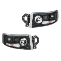 Headlight Set 24 V PY21W W5W H7/H1/H3 Halogen DE HELLA...