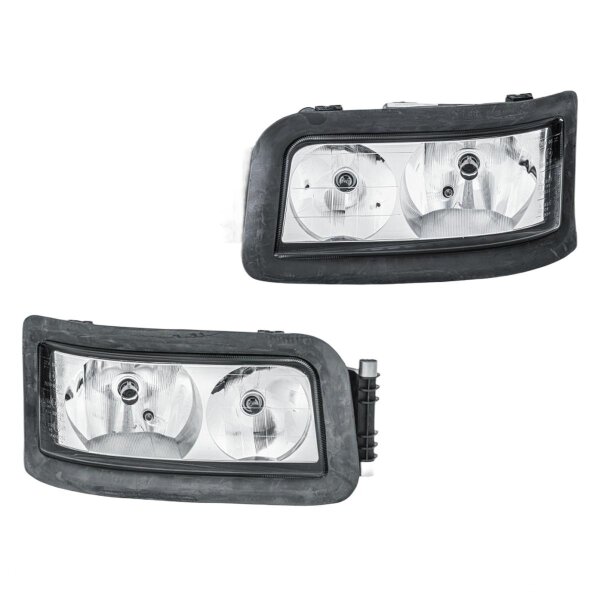 Headlight Set left right 24 V H7/H7 W5W halogen HELLA for MAN TGS and others