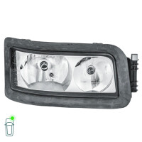 Headlight Set left right 24 V H7/H7 W5W halogen HELLA for MAN TGS and others