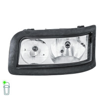 Headlight Set left right 24 V H7/H7 W5W halogen HELLA for MAN TGS and others