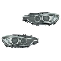 Headlight Set left right 12 V PY21W D1S LED bi-xenon...