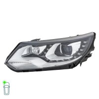 Headlight Set left right 12 V D3S/H7 PSY24W Bi-Xenon HELLA for VW TIGUAN