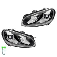 Headlight Set 12 V PY21W W5W D1S Bi-Xenon DE HELLA for...