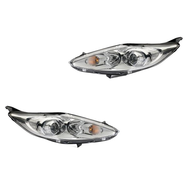 Hauptscheinwerfer-Set 12 V H7/H1 W5W PY21W DE Halogen HELLA für u.a. FORD FIESTA