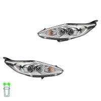 Hauptscheinwerfer-Set 12 V H7/H1 W5W PY21W DE Halogen...