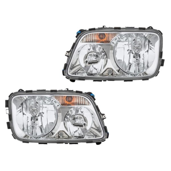 Scheinwerfer-Set links/rechts H7/H1 HELLA für Mercedes-Benz Actros MP3