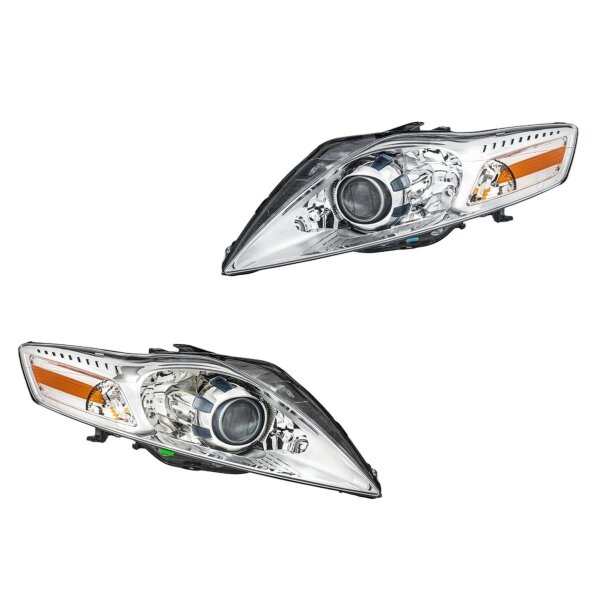 Headlight Set 12 V W5W H7/H1/H1 PY21W DE Halogen HELLA for FORD and others