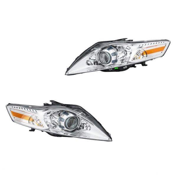 Scheinwerfer-Set links/rechts H7/H1/H1 HELLA für Ford Mondeo IV Turnier (BA7)