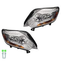 Headlight Set left right 12 V H21W H7/H7 W5W Halogen FF...
