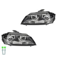 Headlight Set 12 V PSY24W PS19W W5W H7/H7 Halogen FF...