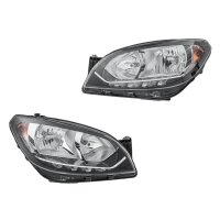 Headlight Set 12 V P21W LED H7/H7 PY21W halogen HELLA for...