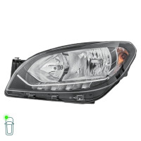 Headlight Set 12 V P21W LED H7/H7 PY21W halogen HELLA for SKODA and others