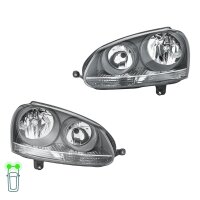 Headlight Set left right 12 V H7/H7 W5W PY21W Halogen...