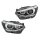 Headlight Set left right 12 V PY21W LED D1S Bi-Xenon HELLA for BMW 1 Series