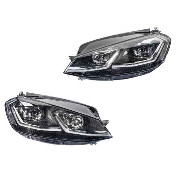 Scheinwerfer-Set links/rechts LED HELLA für VW Golf VII (5G1, BQ1, BE1, BE2)
