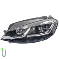 Headlight Set left right LED HELLA suitable for e.g. VW GOLF