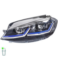 Headlight Set left right LED HELLA suitable for e.g. VW GOLF