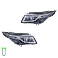 Headlight Set 12 V PSY24W D3S bi-xenon HELLA for LAND...