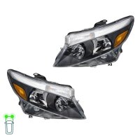 Headlight Set 12 V H15 WY5W H7 PY21W Halogen FF HELLA for...