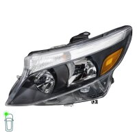Headlight Set 12 V H15 WY5W H7 PY21W Halogen FF HELLA for e.g. MB VITO