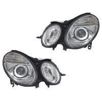 Headlight Set 12 V H7/H7 PY21W W5W Halogen HELLA for e.g....