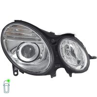 Headlight Set 12 V H7/H7 PY21W W5W Halogen HELLA for e.g. MB E-CLASS