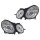 Headlight Set 12 V H7/H7 PY21W W5W Halogen HELLA for e.g. MB E-CLASS
