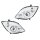 Scheinwerfer-Set li/re W5W HELLA für Mercedes-Benz Sprinter 3,5-T Box (906)