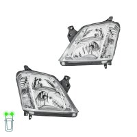 Hauptscheinwerfer-Set 12 V H7/H1 W21/5W PY21W Halogen...