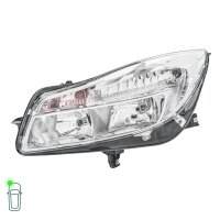 Headlight Set 12 V PY21W H7/H1 FF Halogen HELLA for e.g. OPEL INSIGNIA