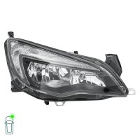 Headlight Set 12 V H7/H7 W21/5W FF Halogen HELLA for e.g. OPEL ASTRA