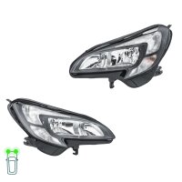 Headlight Set 12 V PSY24W W21/5W H7/H7 Halogen FF HELLA...