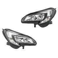 Headlight Set 12 V PSY24W W21/5W H7/H7 Halogen FF HELLA...