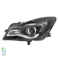 Headlight Set 12 V PY21W HIR2 LED Halogen HELLA for e.g. OPEL INSIGNIA