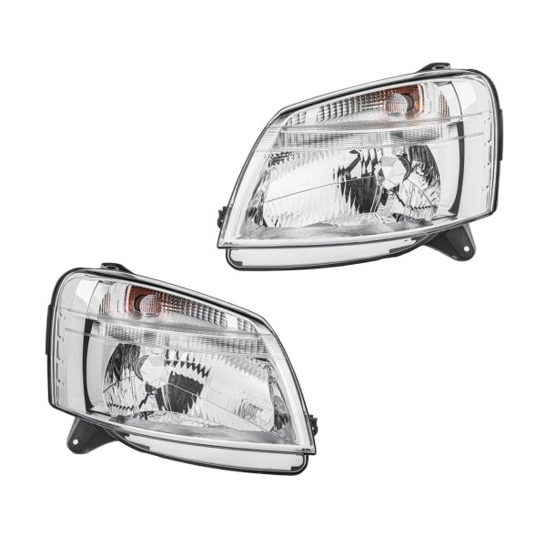 Headlight Set 12 V PY21W W5W H4 Halogen HELLA for PEUGEOT PARTNER and others