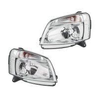 Headlight Set 12 V PY21W W5W H4 Halogen HELLA for PEUGEOT...
