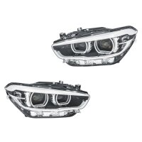 Headlight Set left right LED HELLA suitable for e.g. BMW...