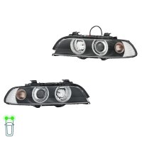 Headlight Set 12 V PY21W D2S/H7 DE Halogen Xenon HELLA...
