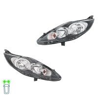 Headlight Set 12 V W5W PY21W H7/H1 Halogen FF HELLA for...