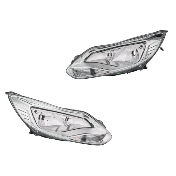 Scheinwerfer-Set links/rechts W5W HELLA für Ford Focus III