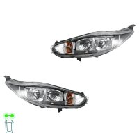 Headlight Set 12 V W5W PY21W H7 H15 Halogen HELLA for...