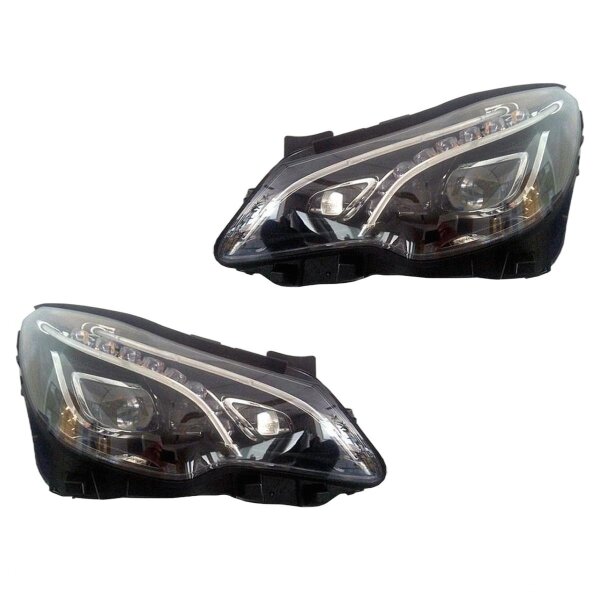 Headlight Set left right LED HELLA for MERCEDES-BENZ E-CLASS and others