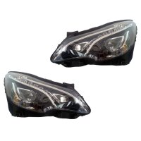 Headlight Set left right LED HELLA for MERCEDES-BENZ...