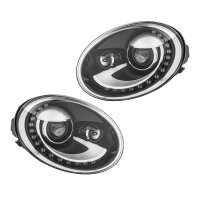 Headlight Set left right 12 V LED bi-xenon HELLA for e.g....